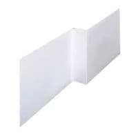 L Shape Shower Bath Panels High Gloss White Custom Height