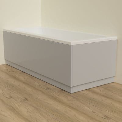 Light Grey Matt Bath Panels