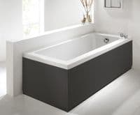 Luxury Anthracite 2 Piece Adjustable Bath Panel