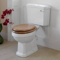 Luxury lancaster Oak Effect Toilet Seat