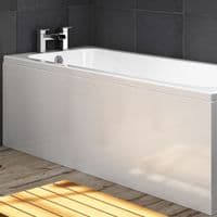 Luxury Matt White 1 Piece Bath Panels