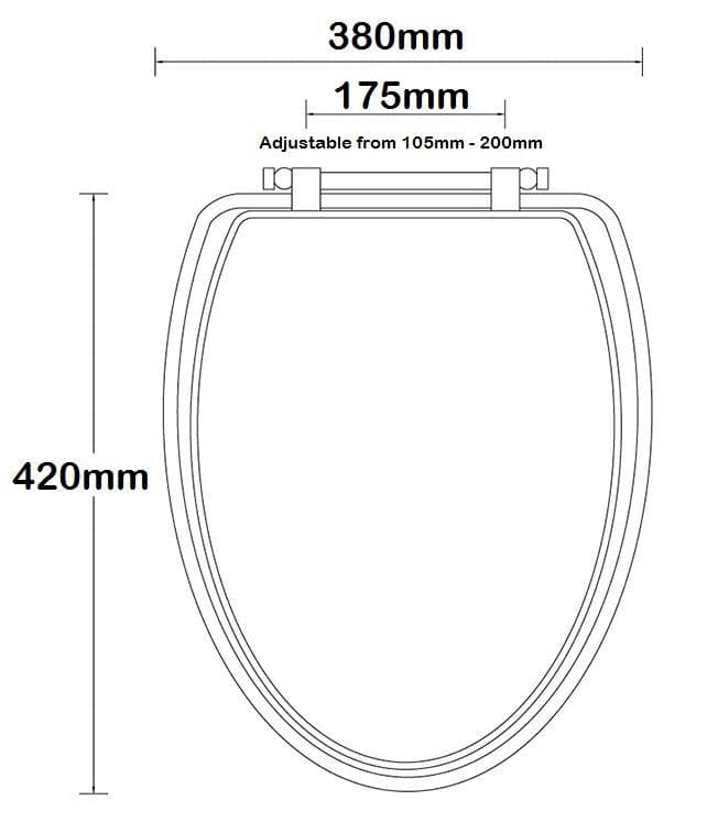 maple toilet seat