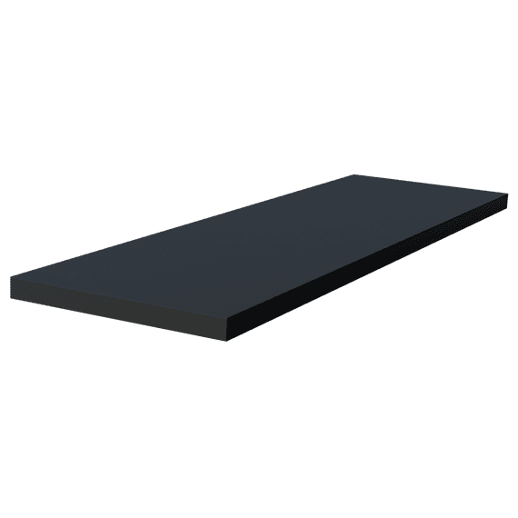 Matt Black Shelves