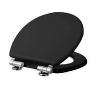 Matt Black Toilet Seat