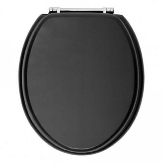 Matt Black Toilet Seat