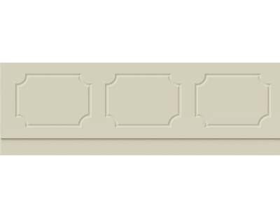 Milton Matt Cream 2 Piece adjustable Bath Panels