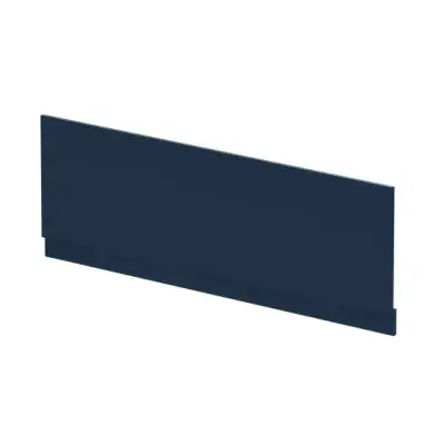 NUIE MDF Midnight Blue Matt Bath Panels with Plinths
