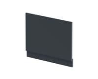 NUIE MDF Soft Black Matt Bath Panels with Plinths