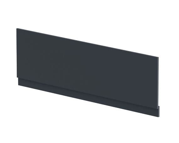 NUIE MDF Soft Black Matt Bath Panels with Plinths