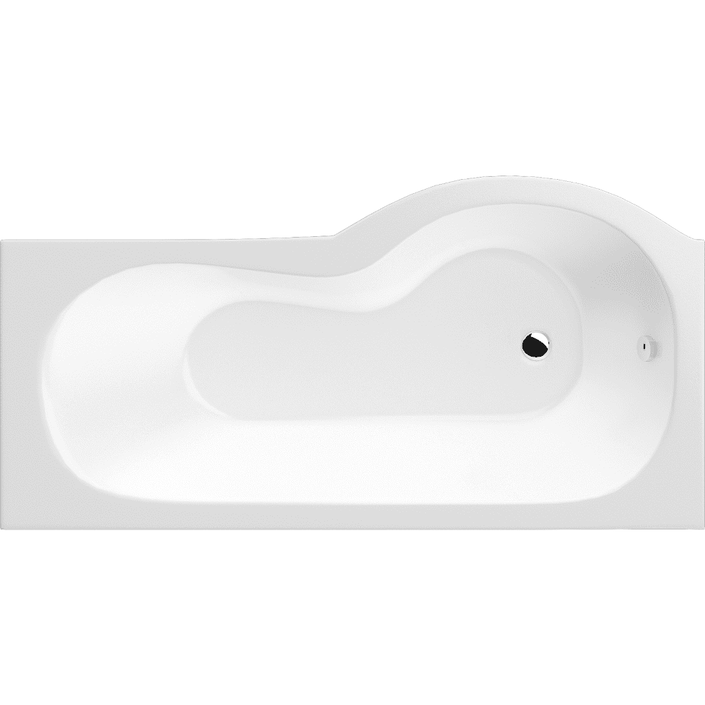 P Shaped Shower Bath plus Panels