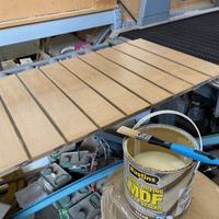 Paintable Tongue and Groove Style MDF 1 Piece Bath Panels