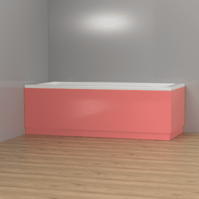 Pink Bath Panels