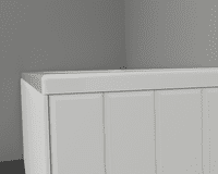 Regency panel in separate slats any colour / finish TRADE PACK