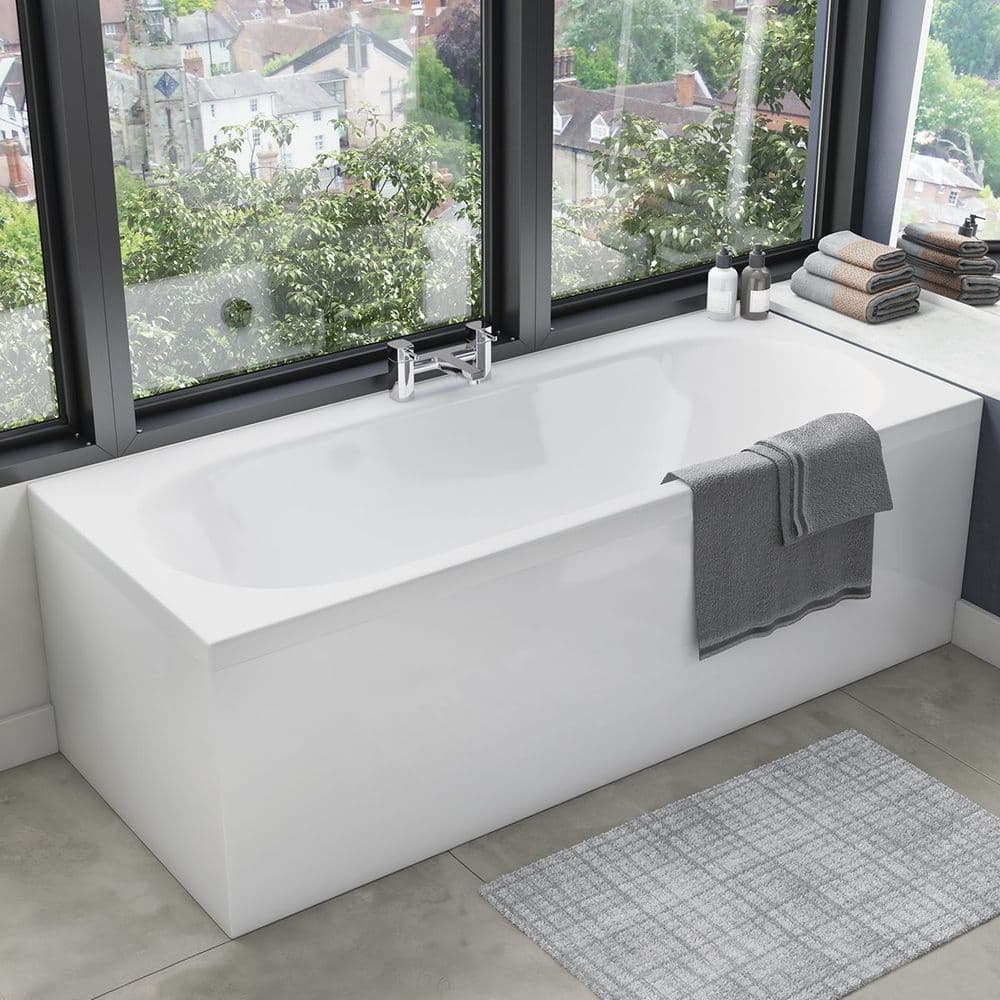 SCUDO Waterguard White Gloss Waterproof PVC Bath Panels