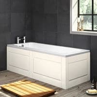 Shaker Style Cream 1 Piece Bath Panels