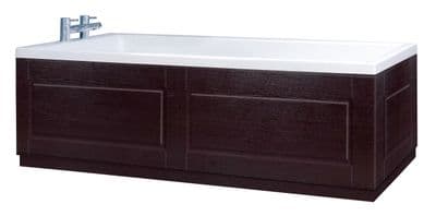 Shaker Style  Wenge 2 Piece adjustable Bath Panels