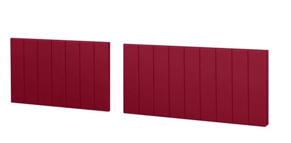Split Gloss Red Bath Panels
