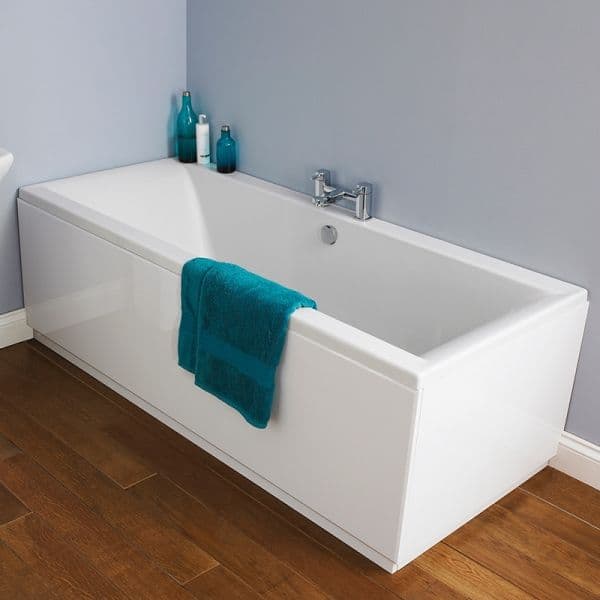 Square Double Ended Bath with panel options