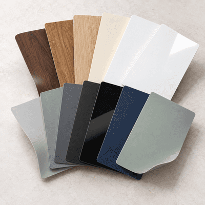 Swatches - Colour and Wood Finishes pick up to 4 standard and 1 special NOW ONLY 99p