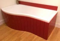 Trojan Concert P Shaped Shower Bath Panel any colour / finish