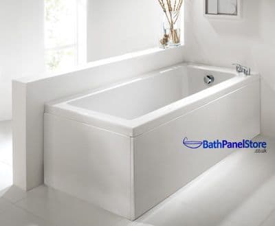 White Ash 1 Piece Bath Panels