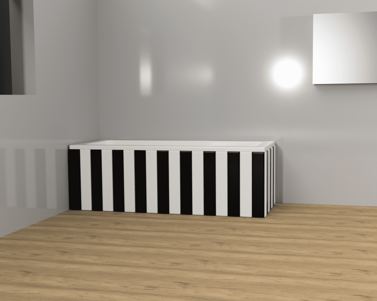 Zone 1 Straight Bath Panel Installation 20 DEPOSIT