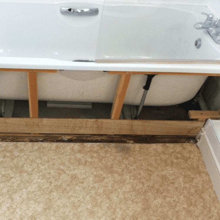 Zone 2 Straight Bath Panel Installation 20 DEPOSIT