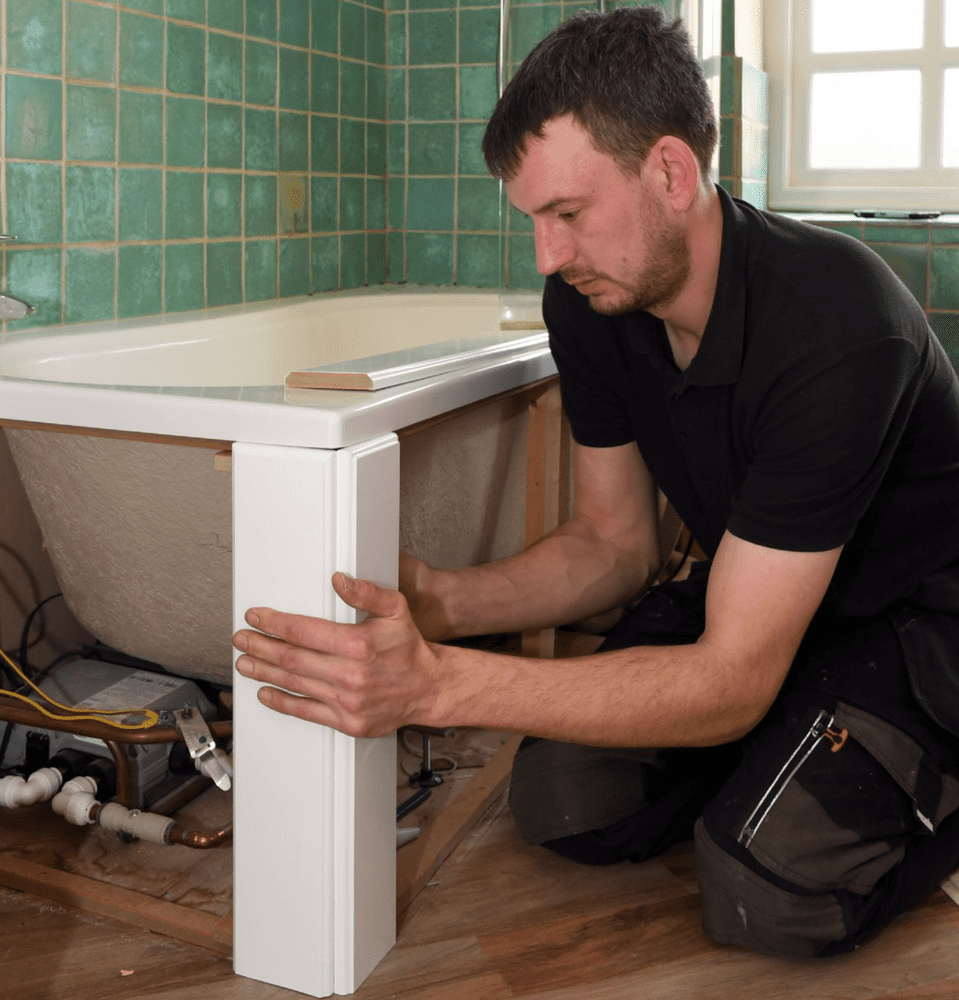 Zone 4 Straight Bath Panel Installation 20 DEPOSIT