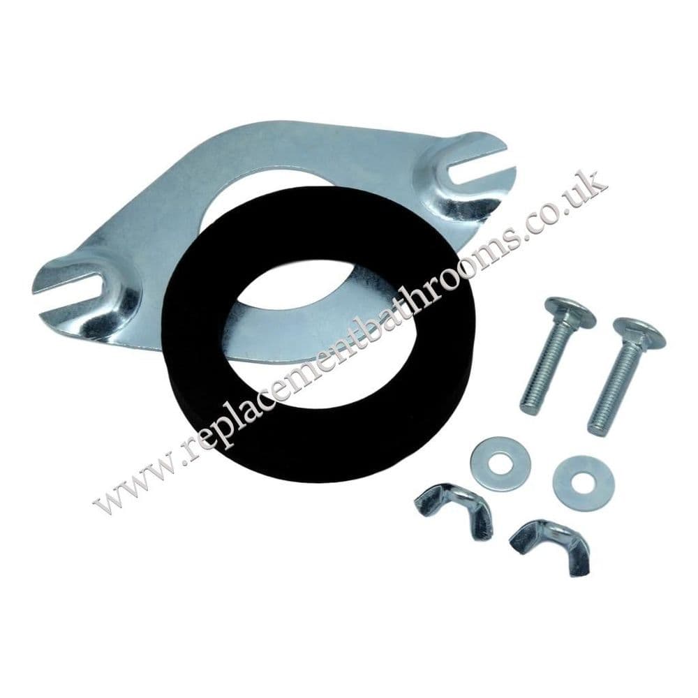 60mm stepped close coupling plate for ARMITAGE cisterns (c/w bolts & washer)