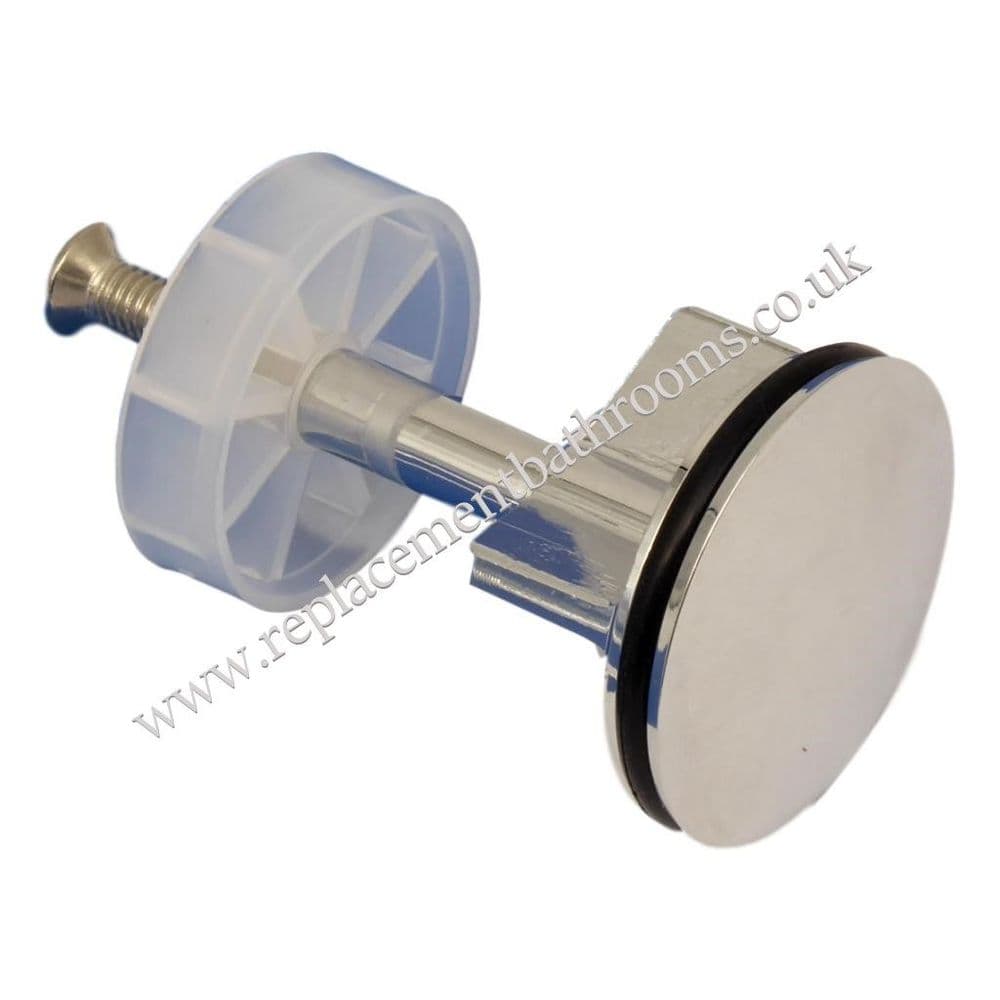 Basin waste pop up plug