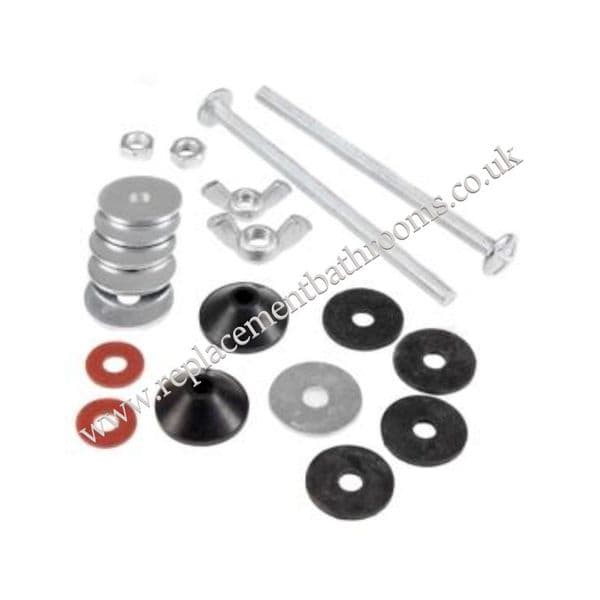 Close coupling bolts for drilled models of WC toilet cisterns