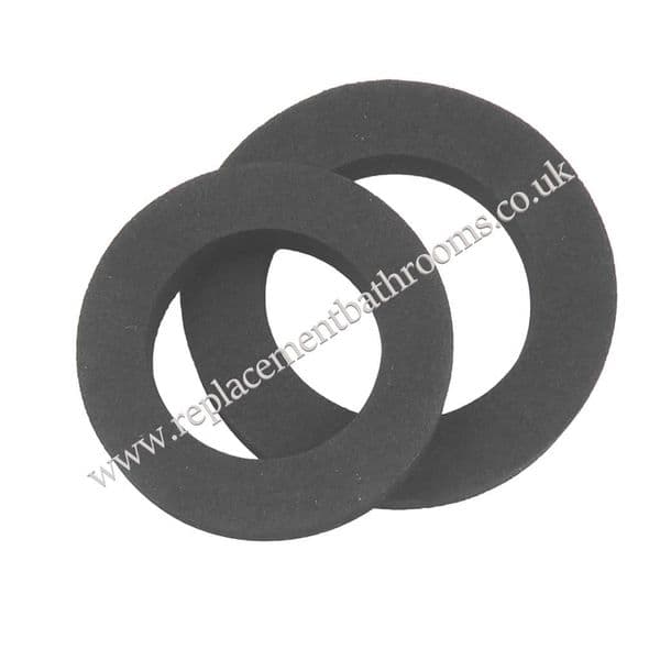 Close coupling foam doughnut washers for toilets ( 2 sizes pack )