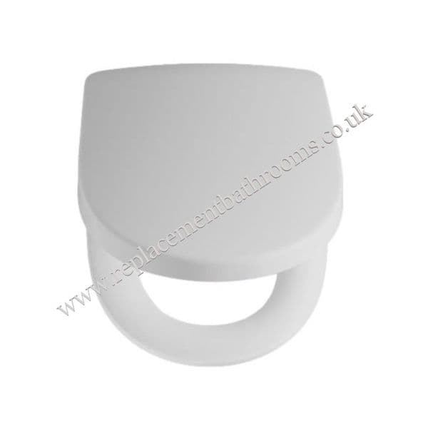 DELUXE D SUPER PLUS Soft Close WC toilet seat . Top fix hinges.