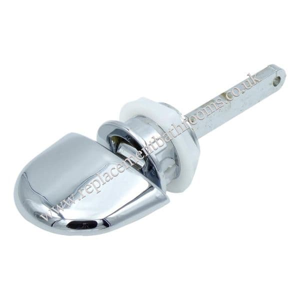 Spring (Fordhams) Bathrooms dome pattern dome pattern side lever