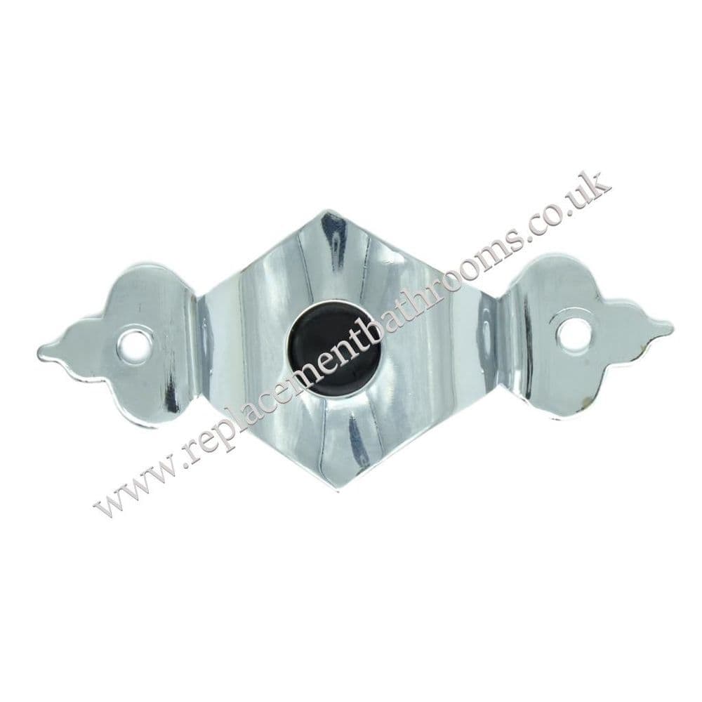 High level Flush Pipe wall clip & seat buffer