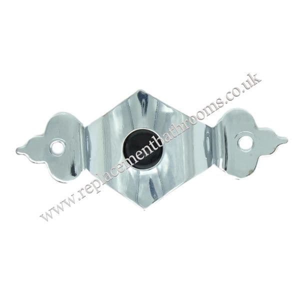 High level Flush Pipe wall clip & seat buffer