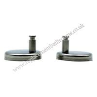 Pressalit soft close toilet seat hinge mountings (top fix)