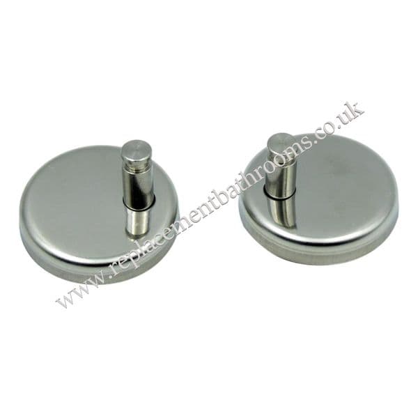 Pressalit soft close toilet seat hinge mountings (top fix)