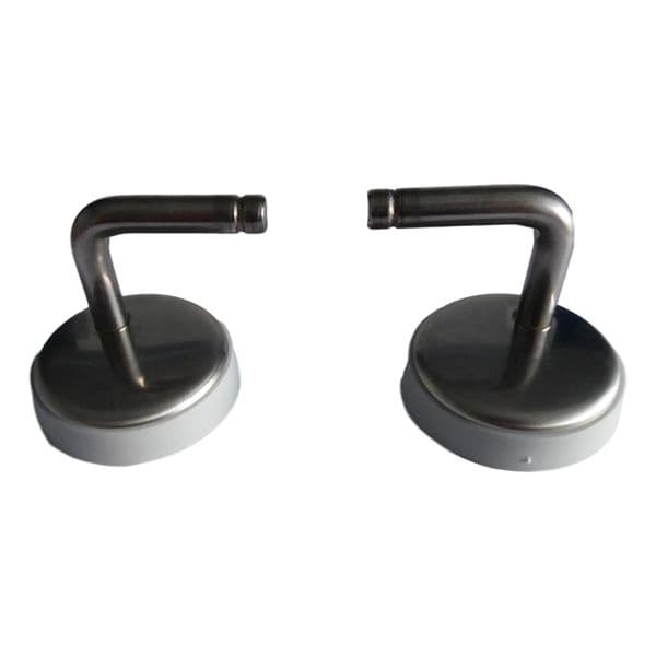 Pressalit TIVOLI fully adjustable toilet seat hinges pack (bottom fix)