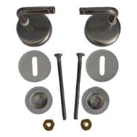 Pressalit TIVOLI toilet seat hinges pack ( bottom fix )