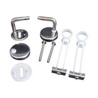 Pressalit TIVOLI toilet seat hinges pack ( top fix )