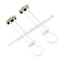 PRESSALIT top fix, seat mounting toggles (pair)