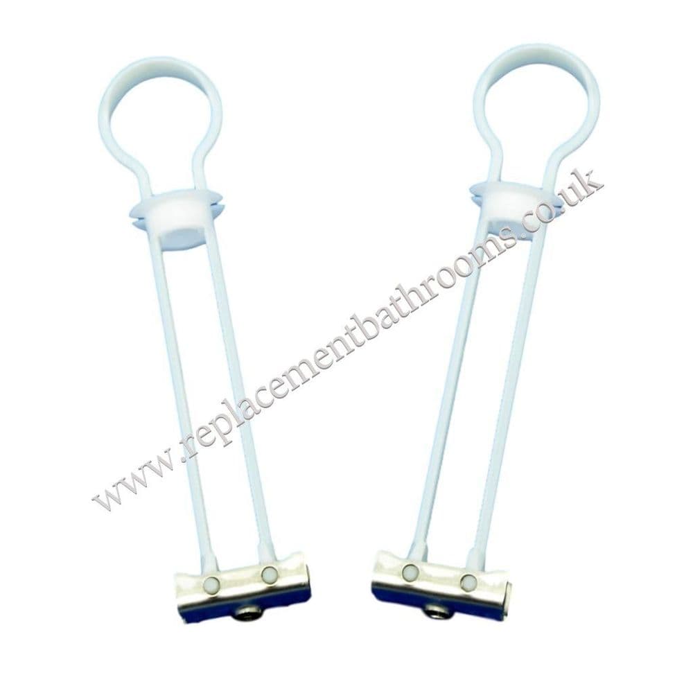 PRESSALIT top fix, seat mounting toggles (pair)