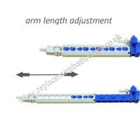 Replacement INLET VALVE (long arm ) for use in SHIRES WC toilet cisterns
