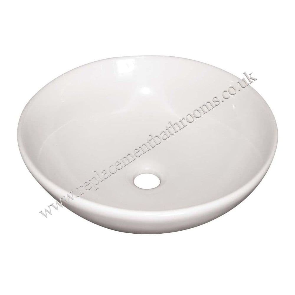Round countertop wash basin, ( 420mm diameter )