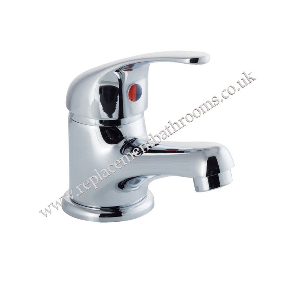 Single lever, mini mono basin mixer