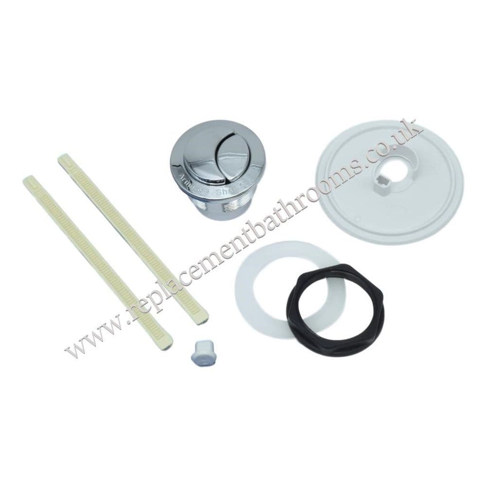 SOTTINI BATHROOMS Push Button Assembly (long ratchet rods) for Flush Valve toilet cisterns