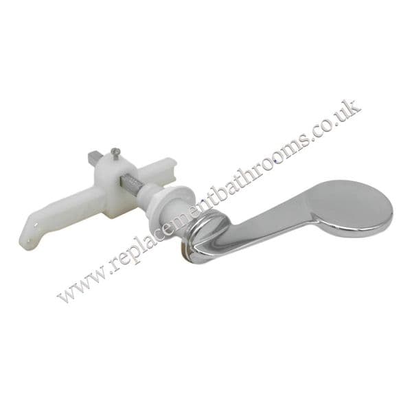 SPATULA (DIMPLE) (Less Able ) TOILET WC CISTERN LEVER