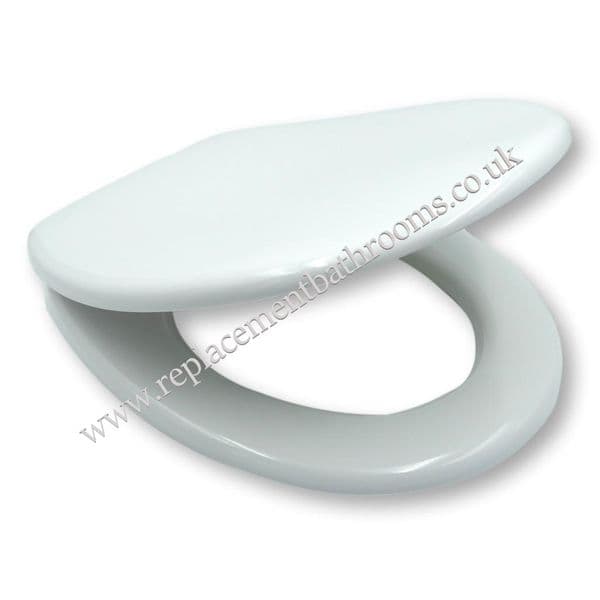 SUPER PLUS WC toilet seat Metal hinges. Top or bottom fix