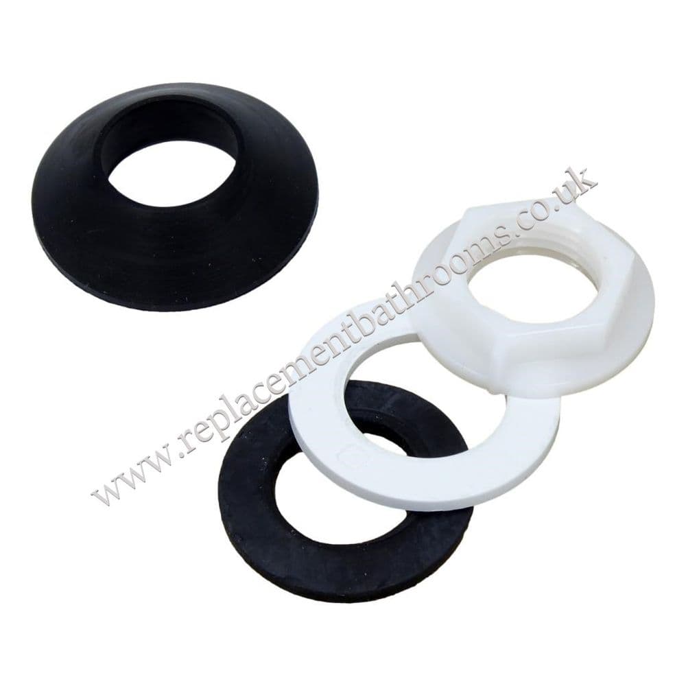 Toilet cistern inlet valve sealing washer kit